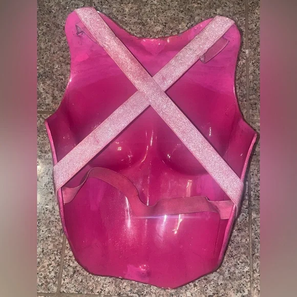 Tom Ford inspired Pink Zendaya Breast Plate - Picture 8 of 12
